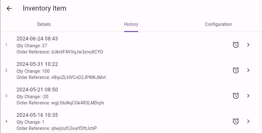 InventoryHistory