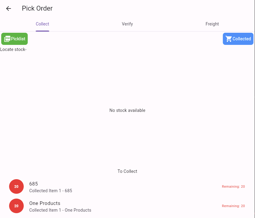 WarehousePickOrder